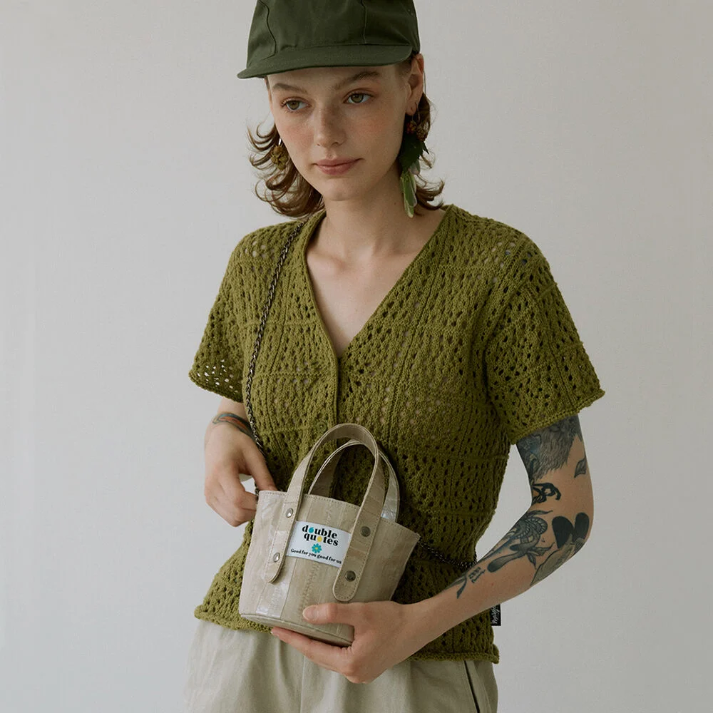 Muffin mini bag ecru (Muffin 迷你 袋 本白色)