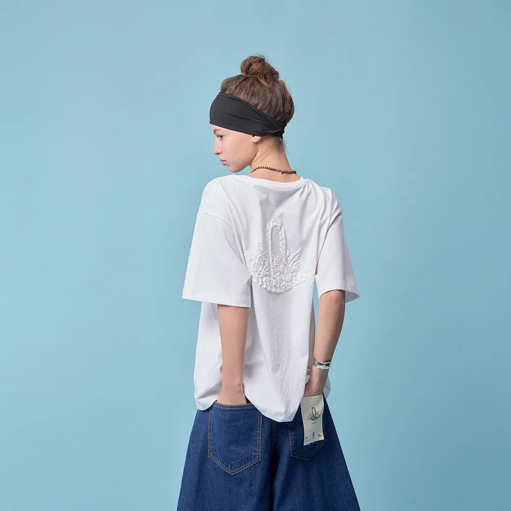 Basket Graphic Tee (Soft Ivory)