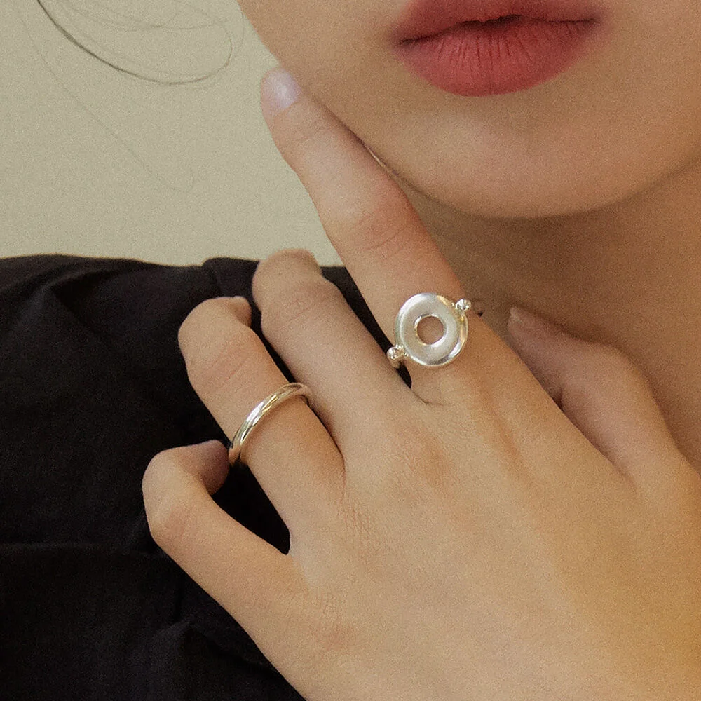 Pain donut ring (素面甜甜圈戒指)