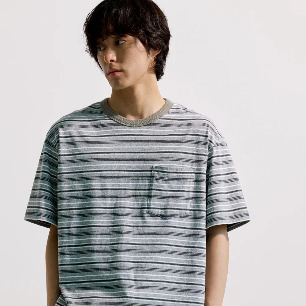 WASHED BORDER S/S T-SHIRT
