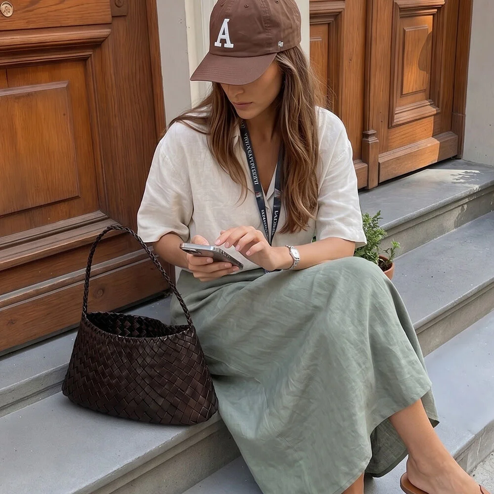 Rosanna 8943 Dark Brown Dragon Bag