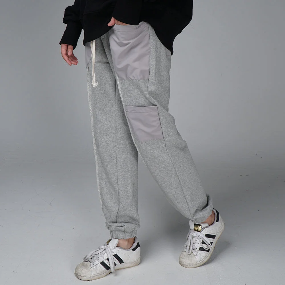 露營 運動服 褲子 灰色