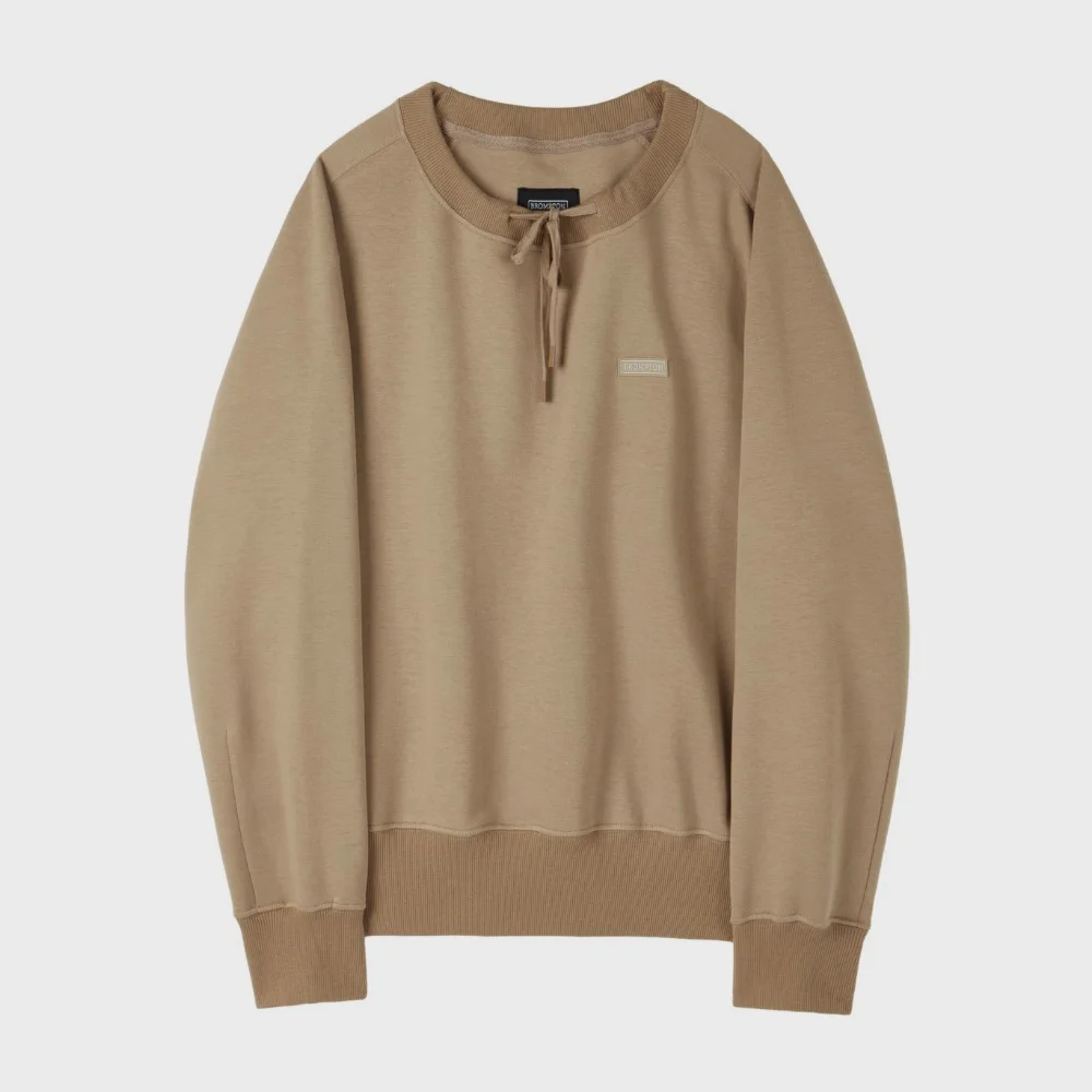 W BOAT NECK T-SHIRT - BEIGE (P253WSW162)