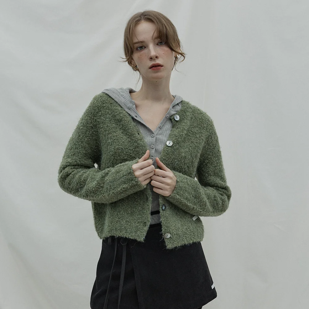 Grandma cardigan_green