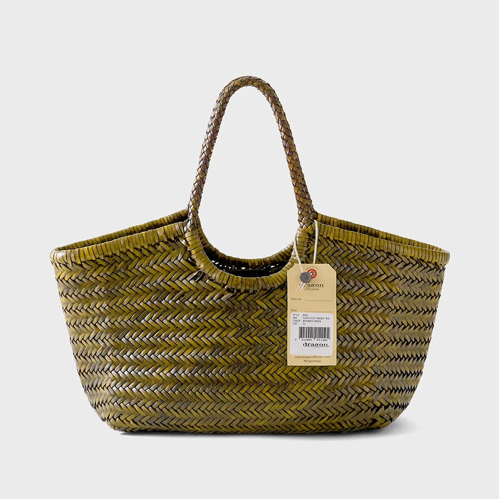 Nantucket 大 8822 Bamboo Green Dragon Bag