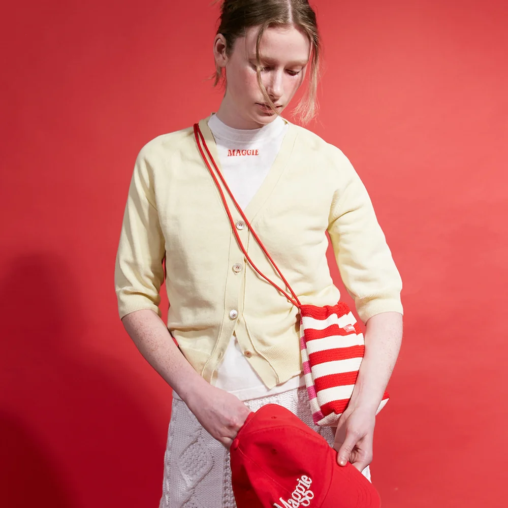 Half Sleeve Cool Cardigan (Yellow)
