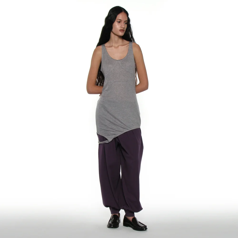 PWC SHEER TRANSFORM SLEEVELESS DRESS_MELANGE