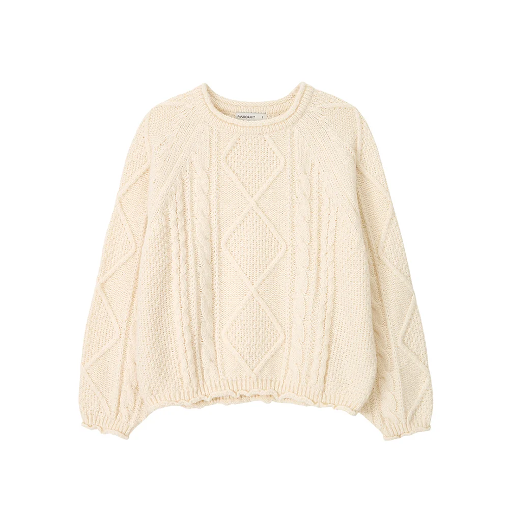 Lumiere Cable Knit (ivory)