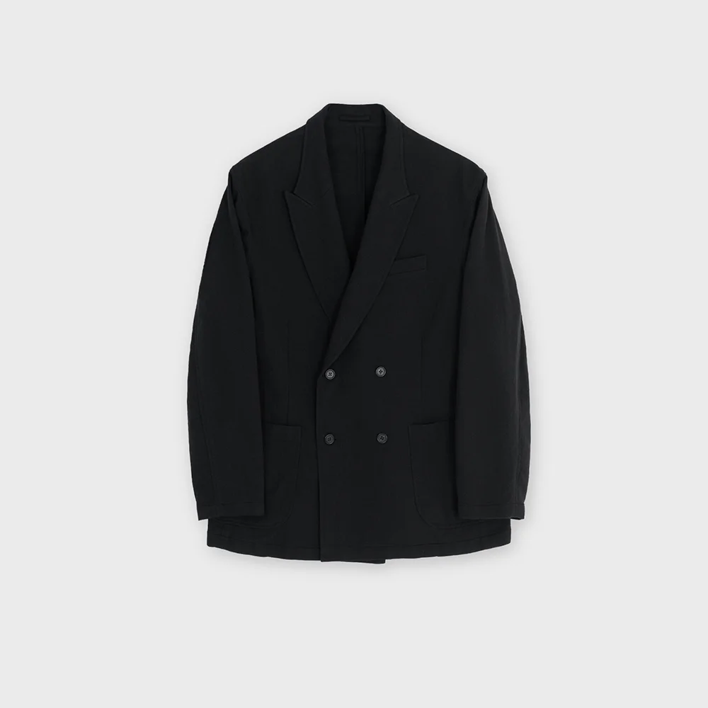 Double Breasted Jacket, Black