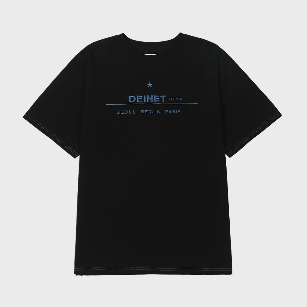LOGO CITY T-SHIRT IN BLACK