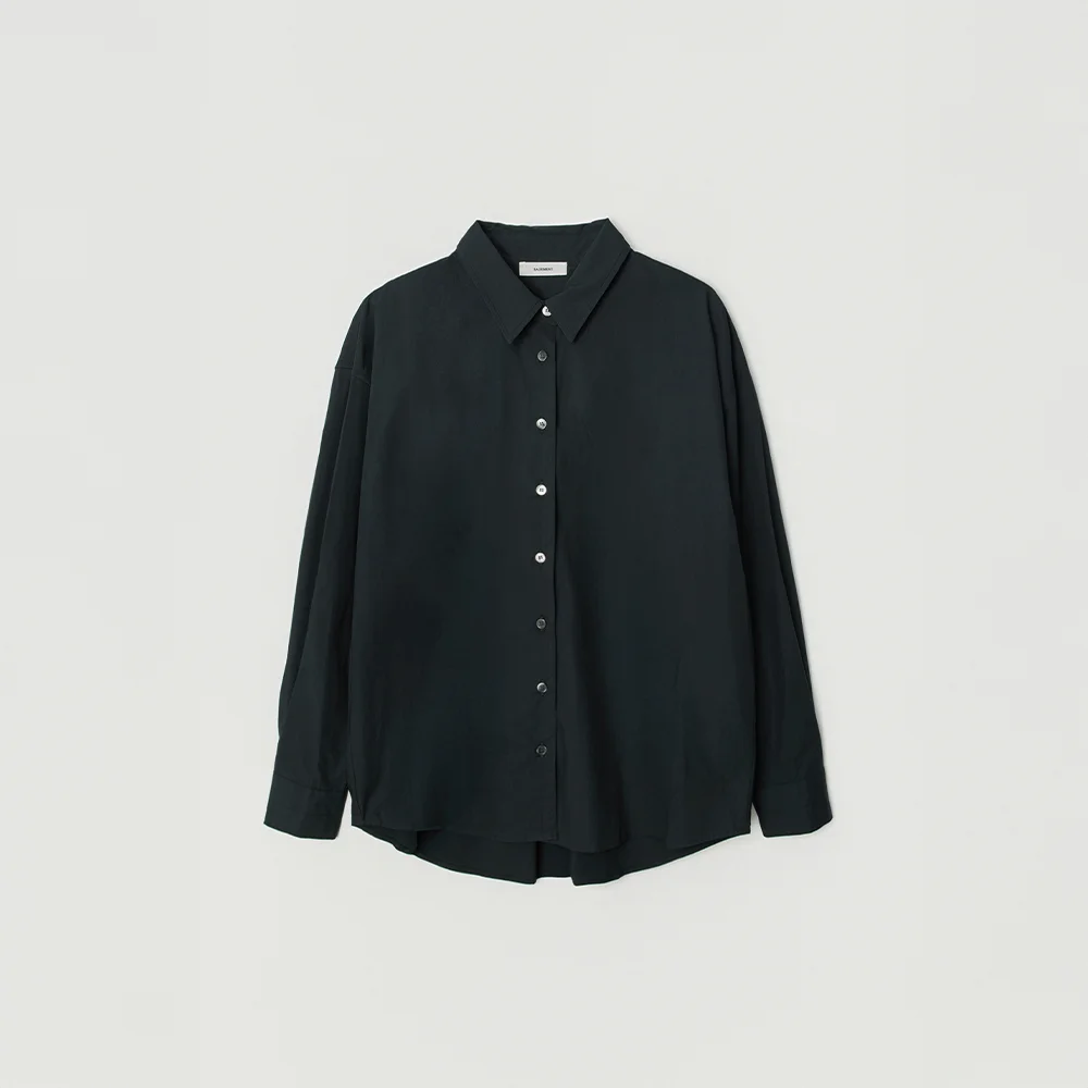 MAEL COTTON SHIRT_CHARCOAL