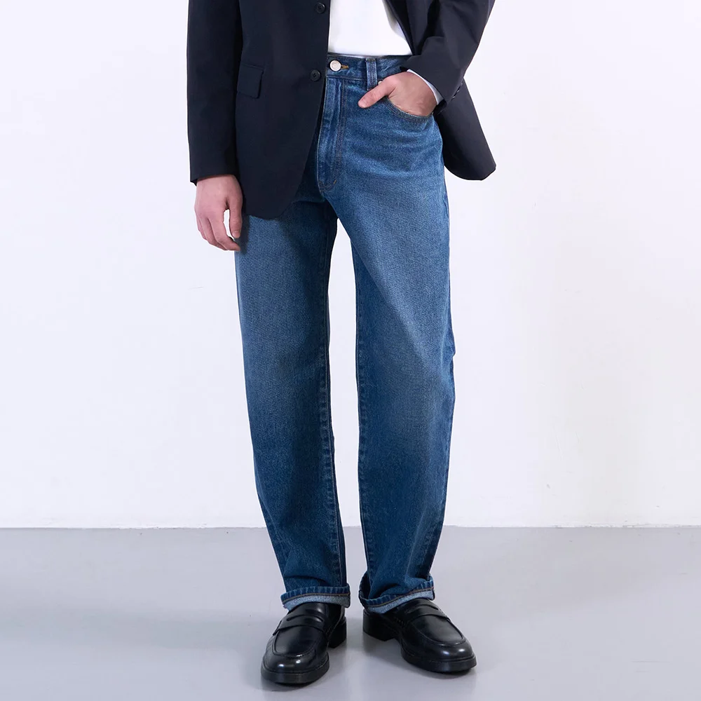 PLACJEANS MINIMAL O10 021 TAPERED LIGHT BLUE