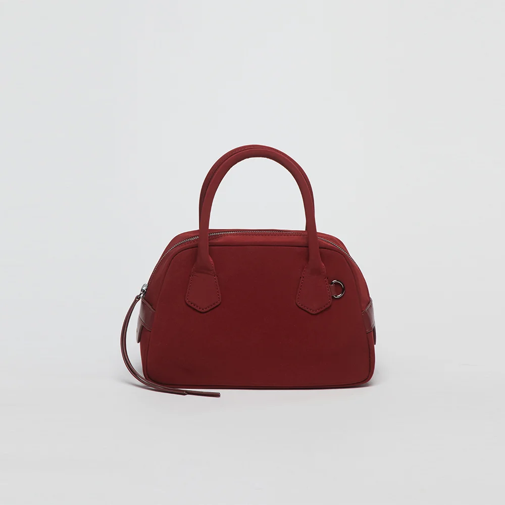 Half tote bag(Merlot red)
