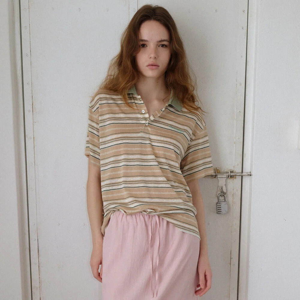 Paloma Pique T-shirt (Beige)