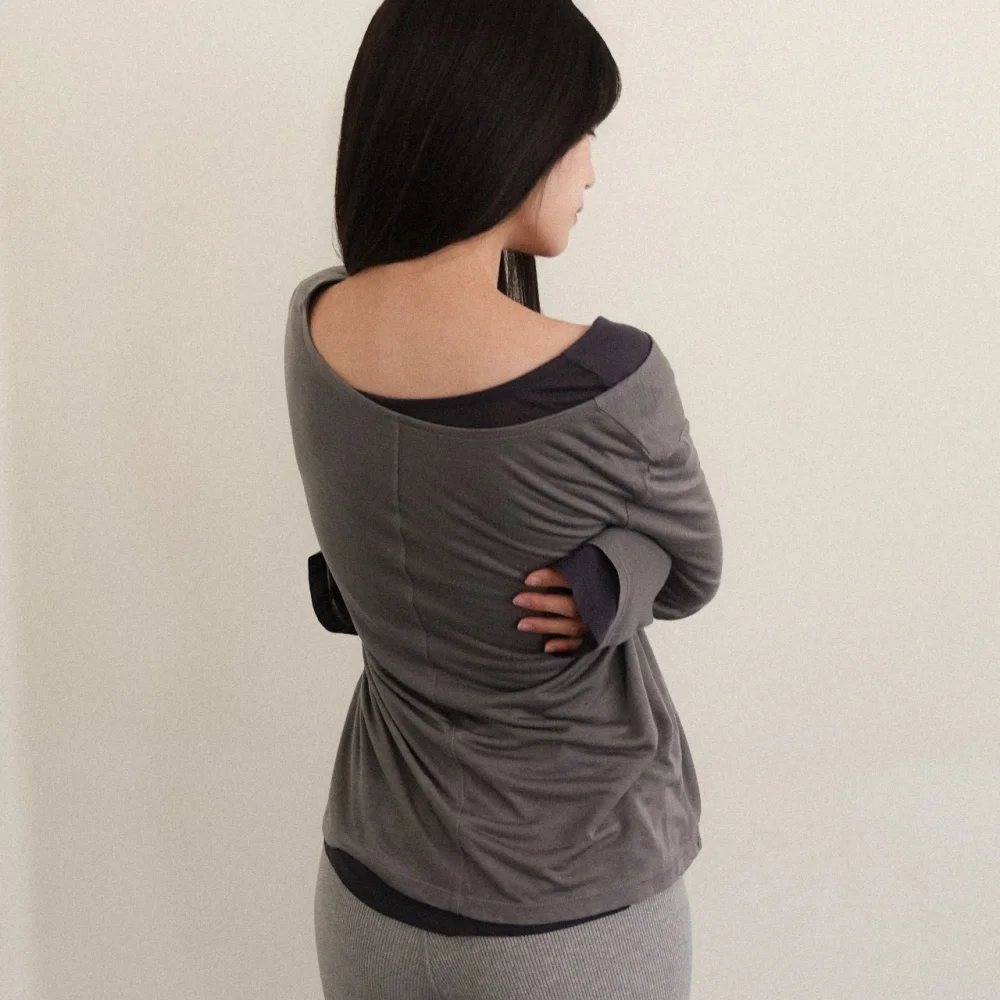Rhea Tee (taupe brown)