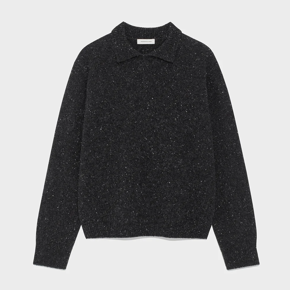 Olivier Pullover Black-Melange