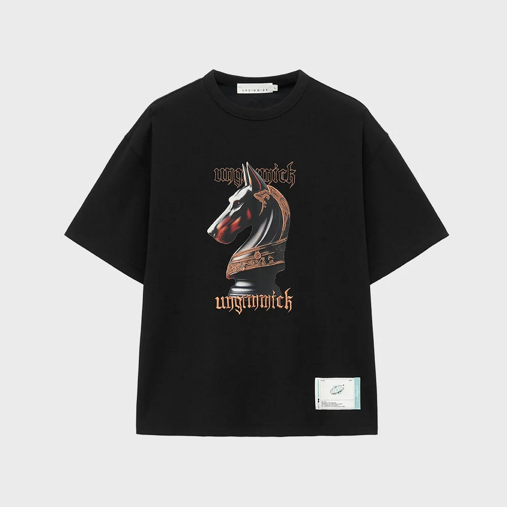 DOBERMAN KNIGHT T-SHIRT (BLACK)