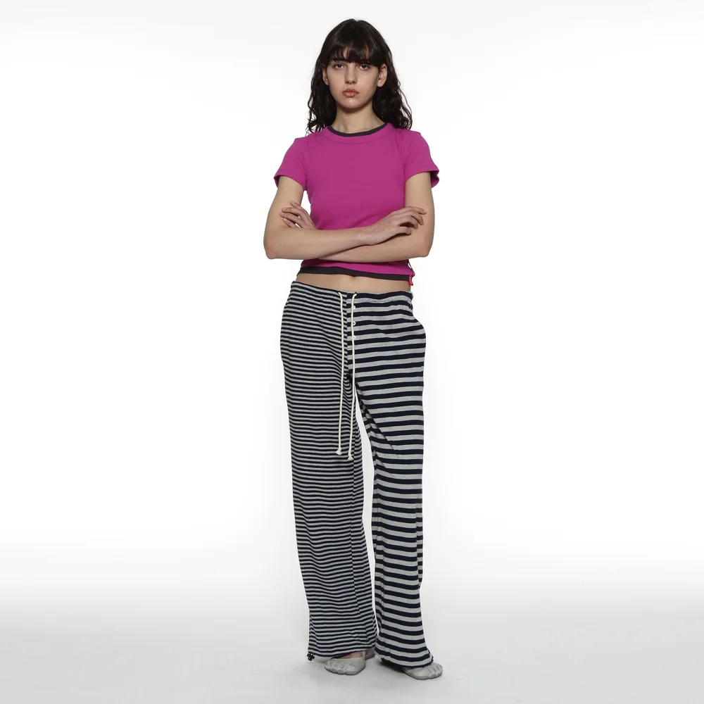 PWC COMBI STRIPE SWEATPANTS_NAVY