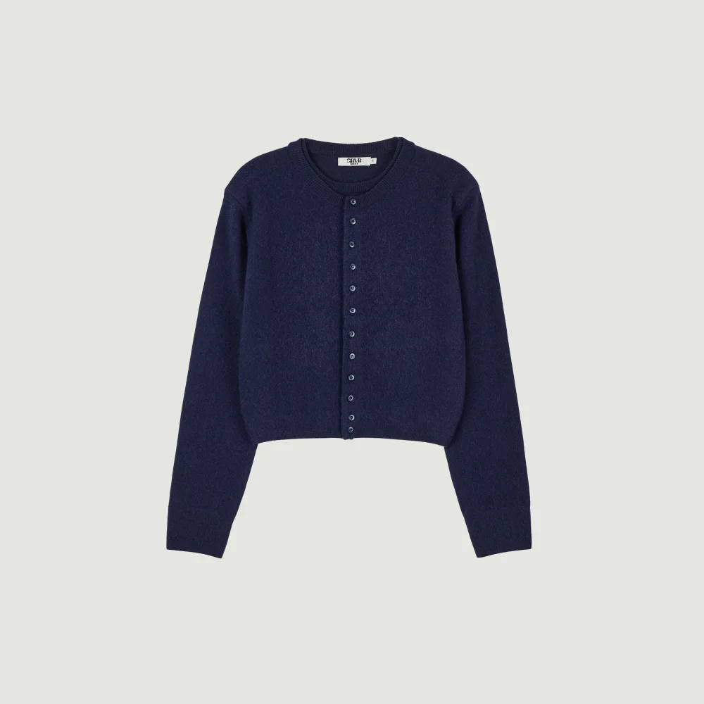 LENA KNIT CARDIGAN (NAVY)