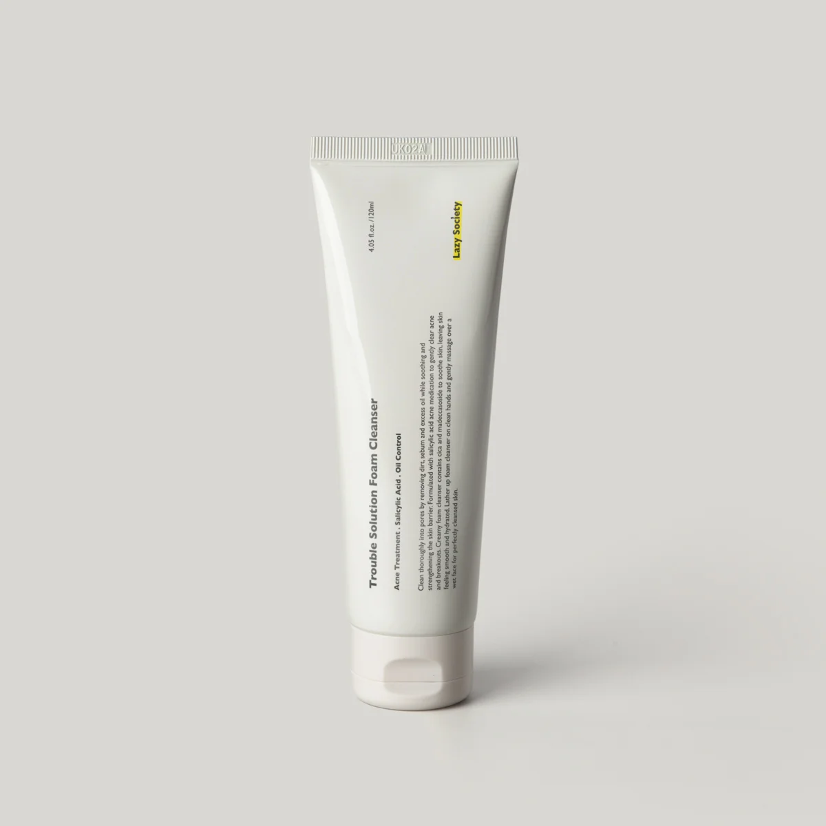 Lazy Society 暗瘡 Solution 泡棉 潔面乳 120ml