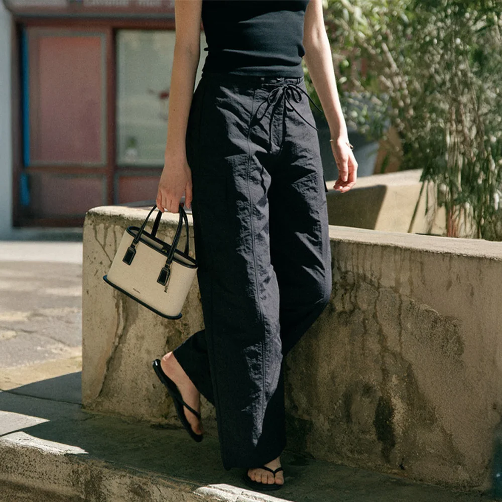 PARACHUTE NYLON PANTS (BLACK)