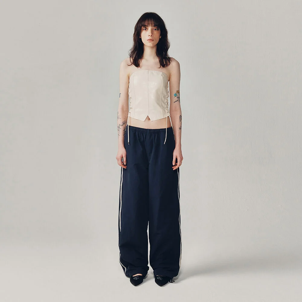 LOW RISE TRACK PANTS