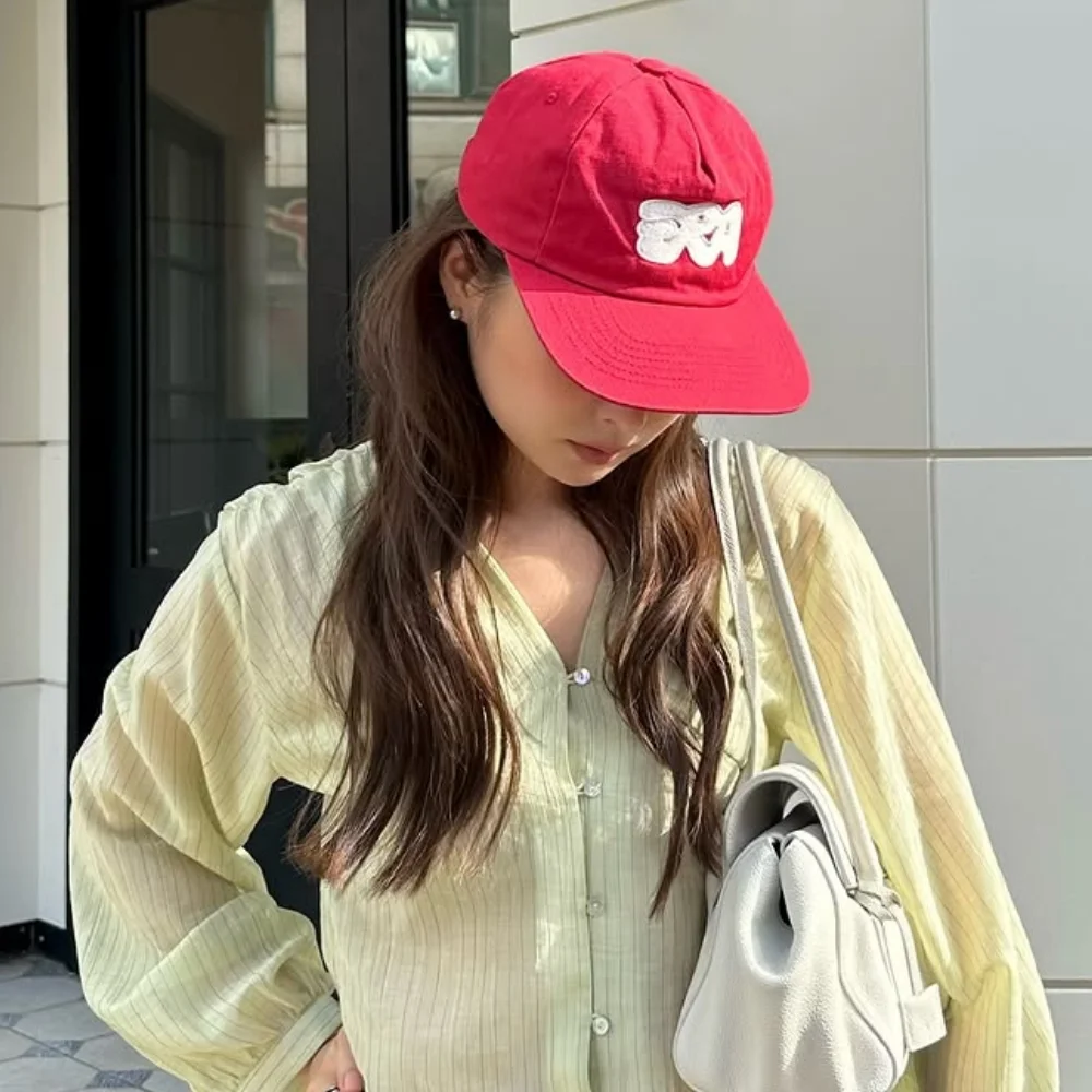 UNISEX ERA BUBBLE LOGO CAP - RED
