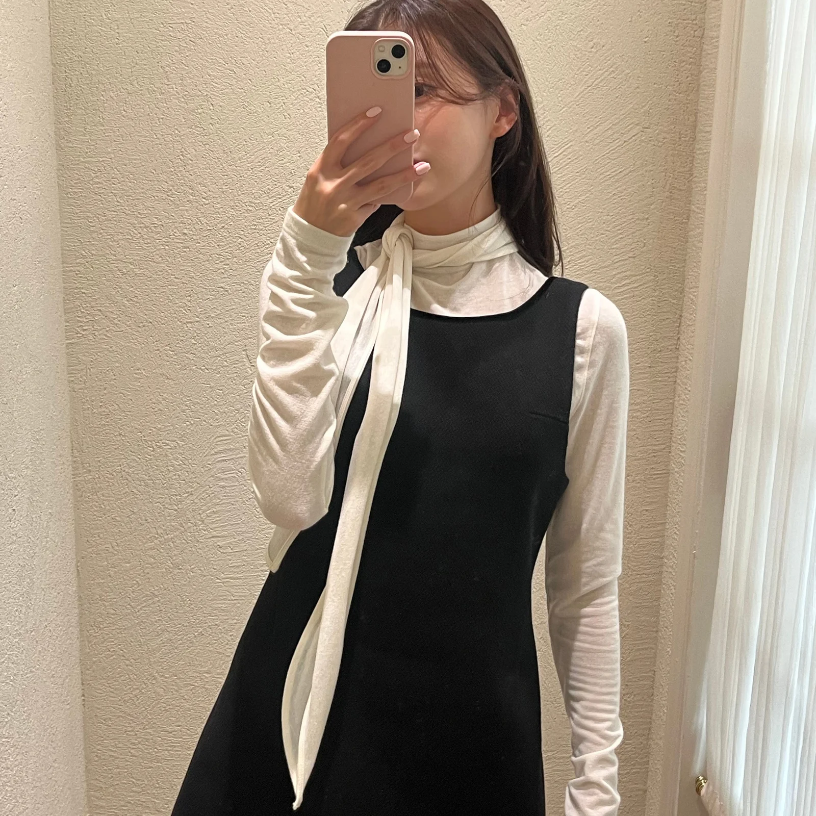 Noue Tie T-shirt_Ivory