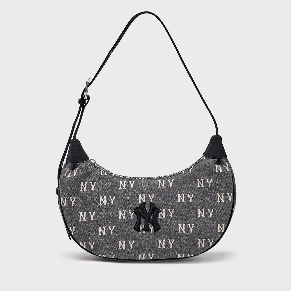 經典 Monogram 復古 牛仔 Hobo Bag NY (Charcoal Grey)