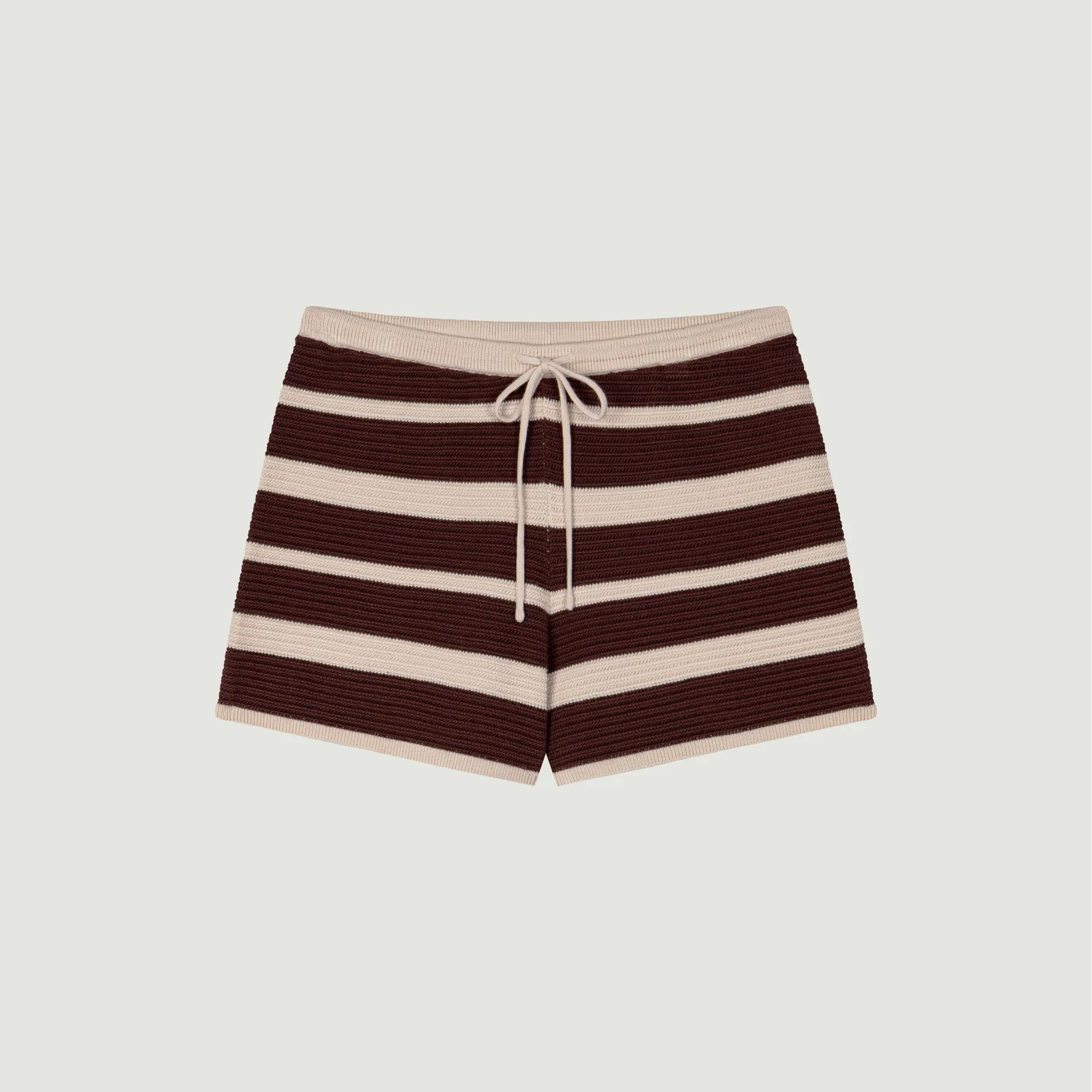 AIRY KNIT PANTS (WINE)