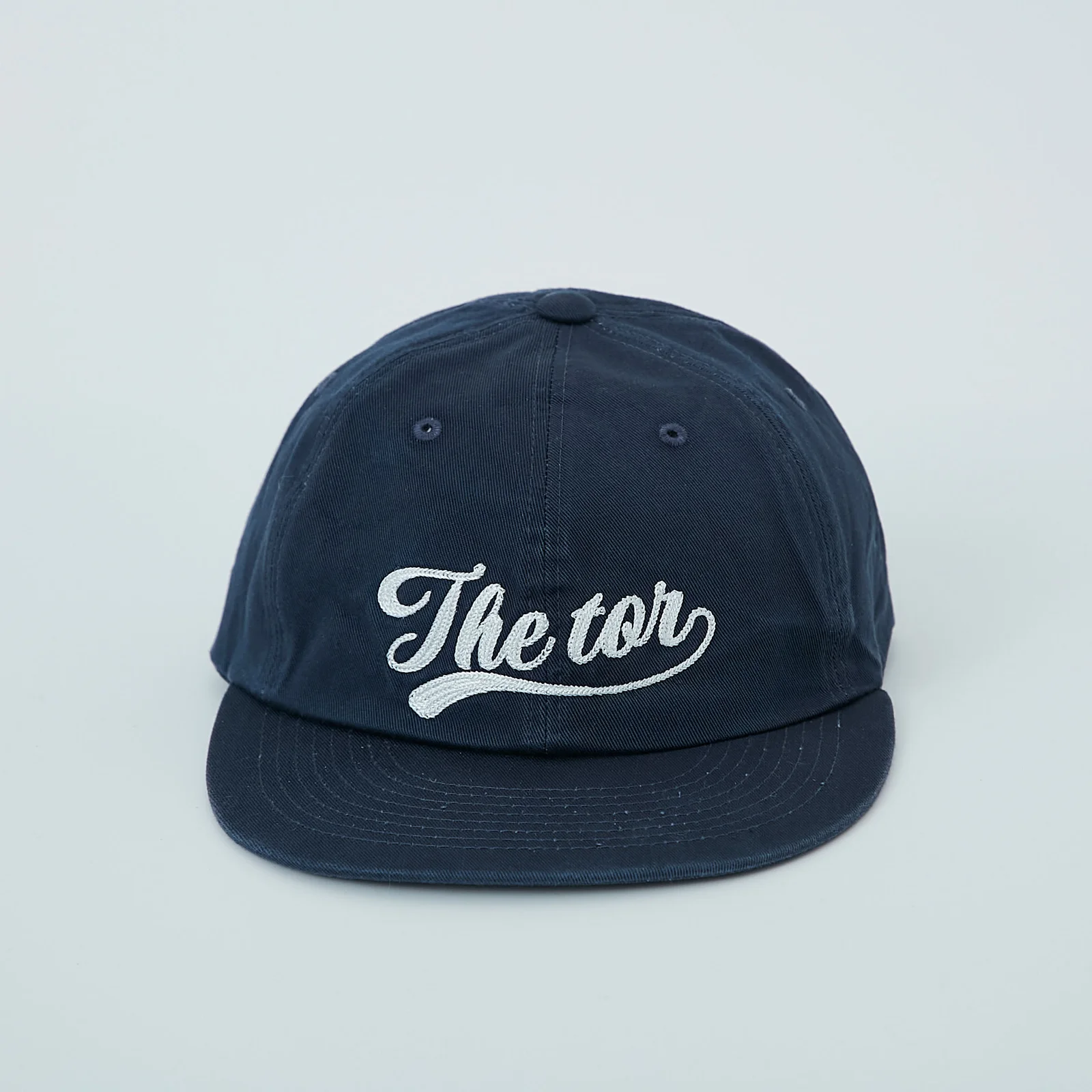Curved Logo Ballcap - Navy