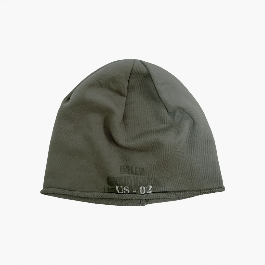 US Sweat Beanie - Khaki