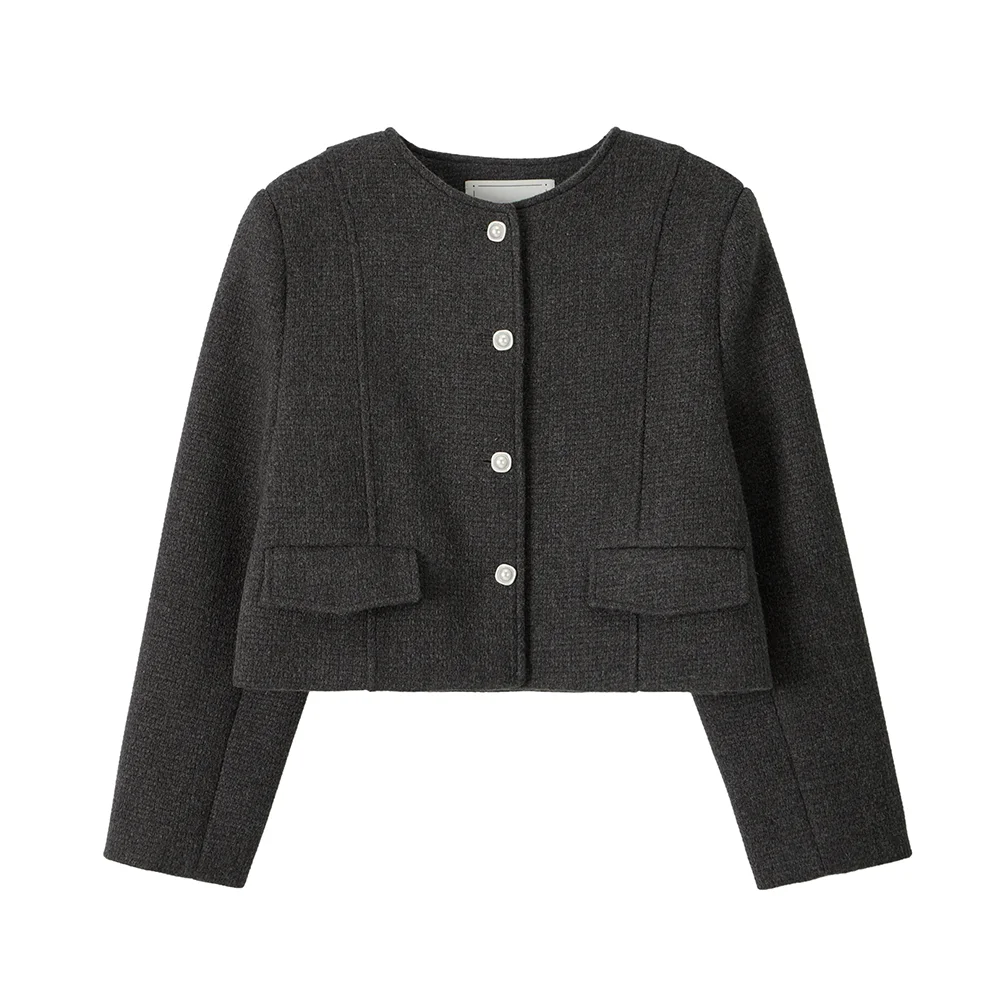 Atelier Tweed Jacket (dark gray)