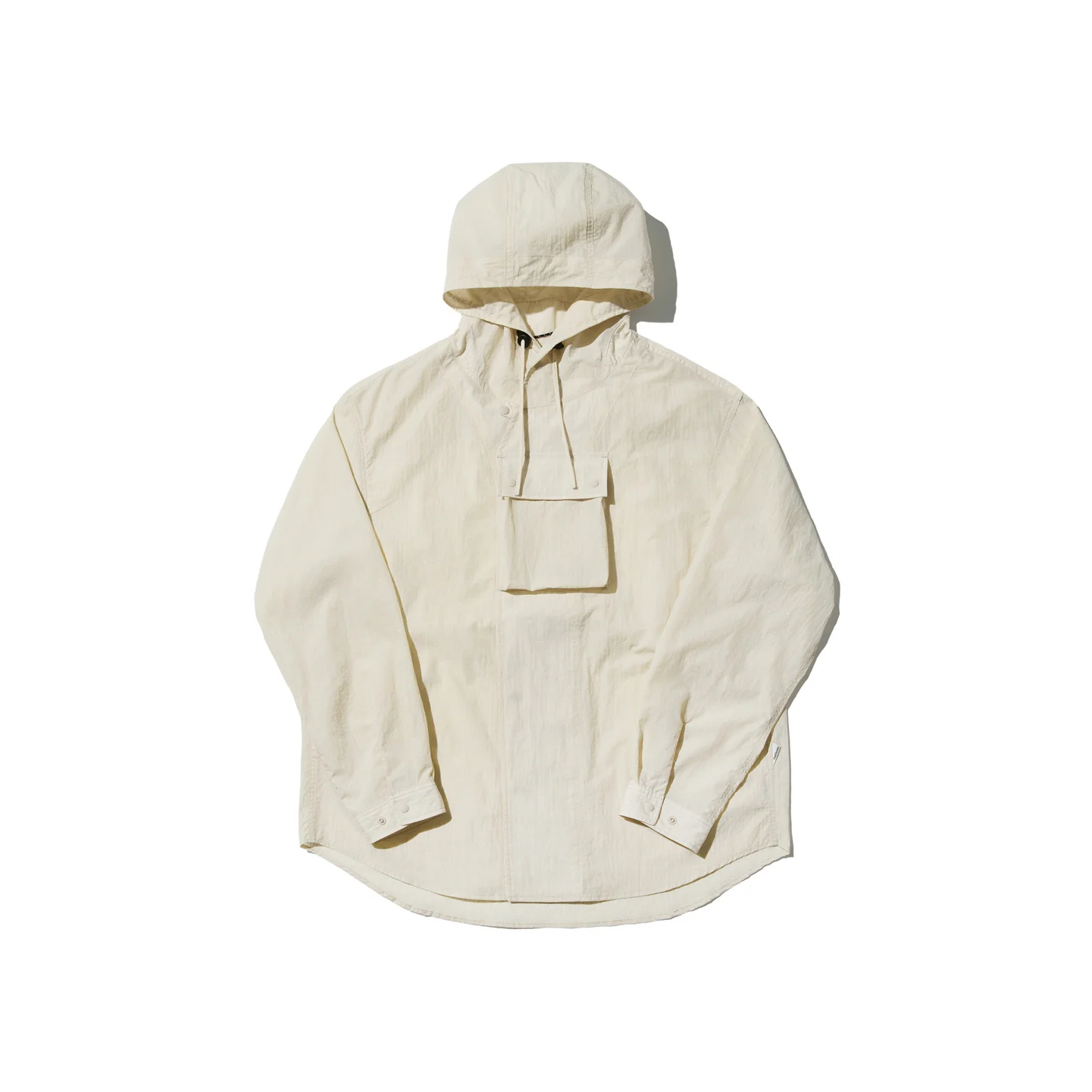 MANEUVER HOODIE SHIRT WASHED IVORY