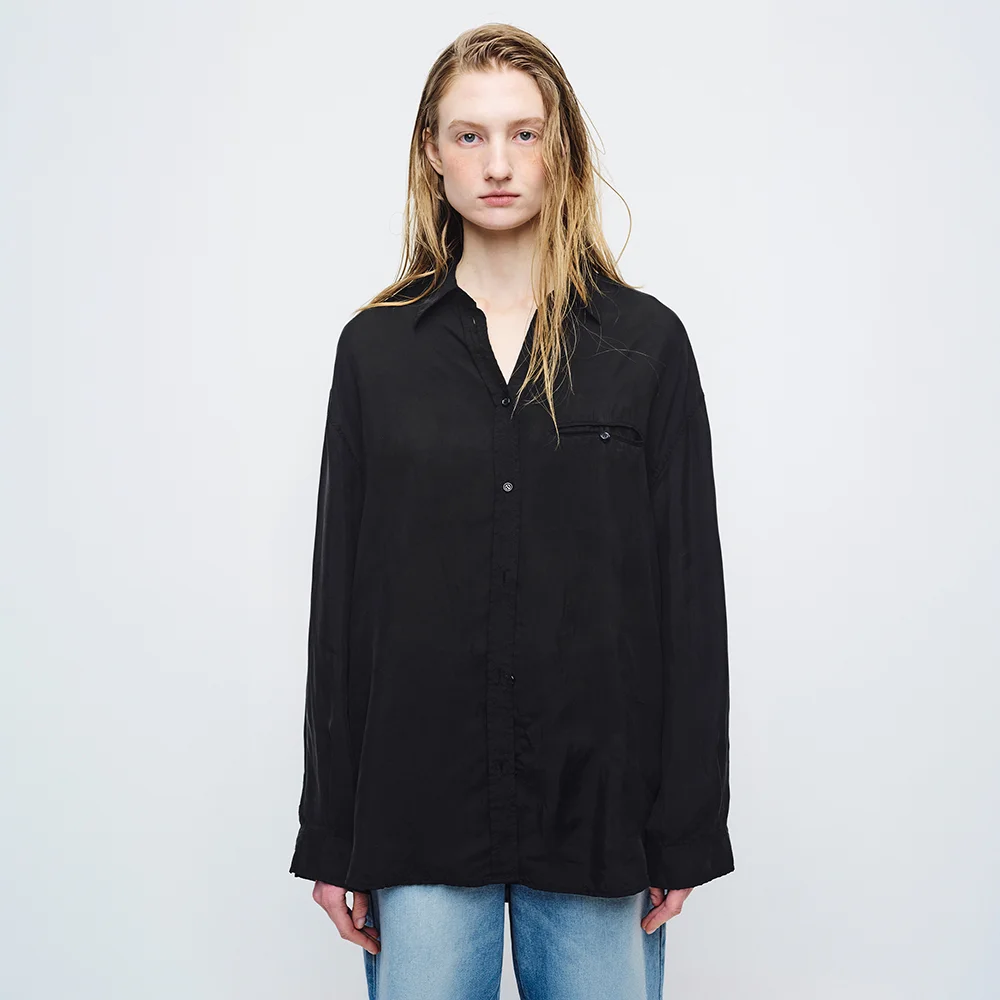 CUPRA SILKY SHIRT_black