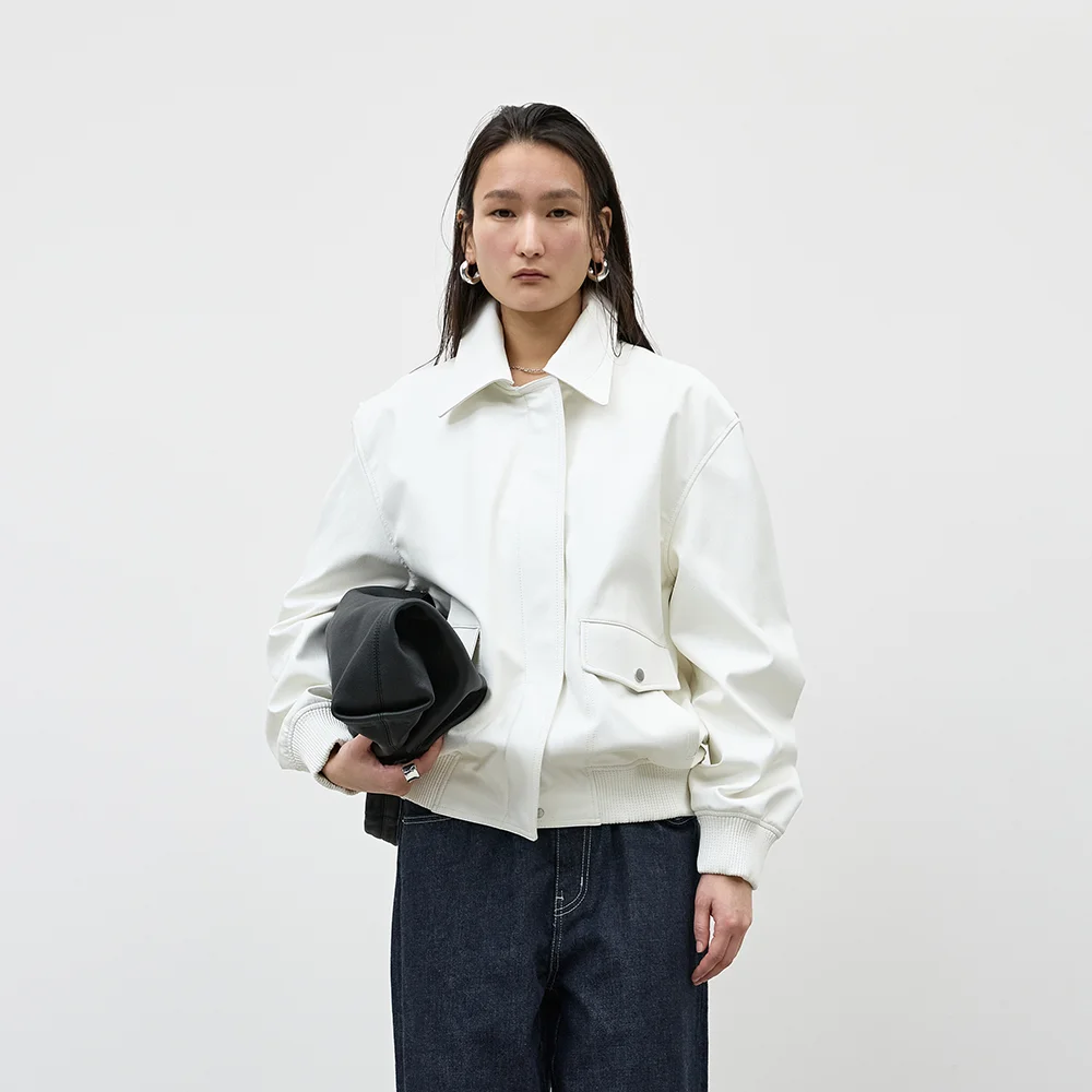 NISS LEATHER BLOUSON