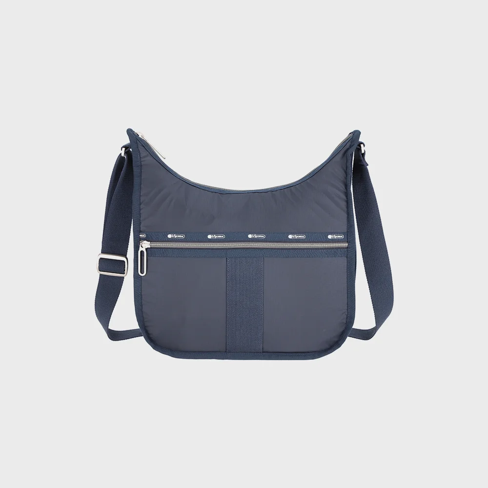 深 藍色 C 必備款 中度 Hobo Bag