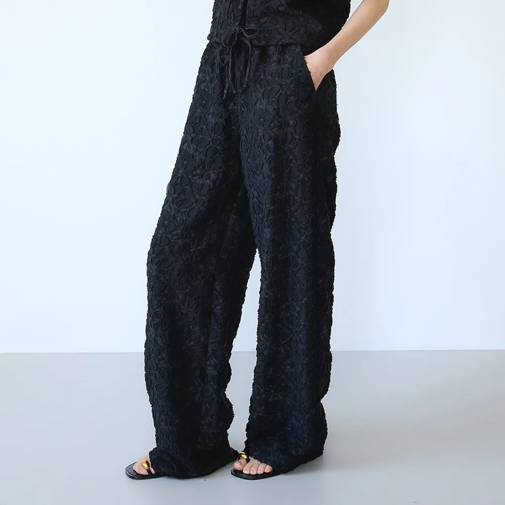 Bloom Wide Pant - Black