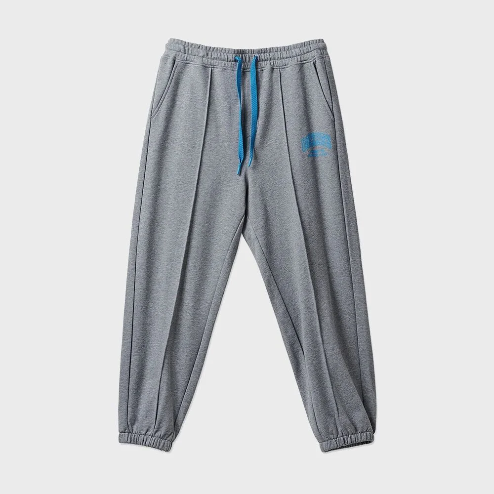 法式 毛圈布 超大版型 衛衣 褲子 Middle Heather Grey