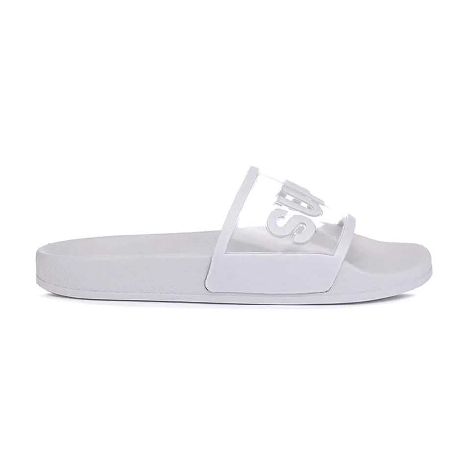 Superga 1908 拖鞋 清透 Identity 灰色 冰霜色_S51138WA05