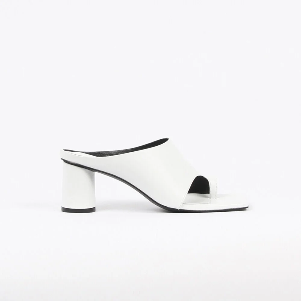 Diana Sandals Leather White