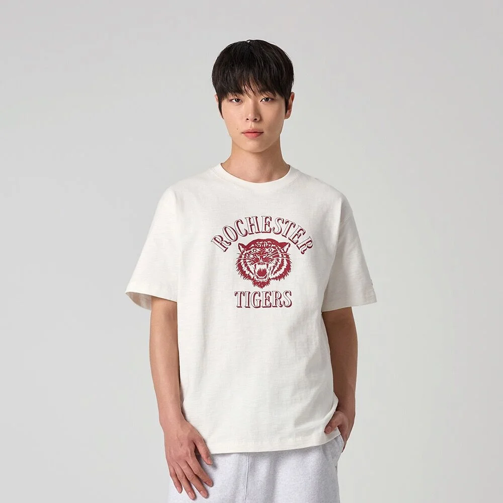 經典傳承 老虎 T恤 White