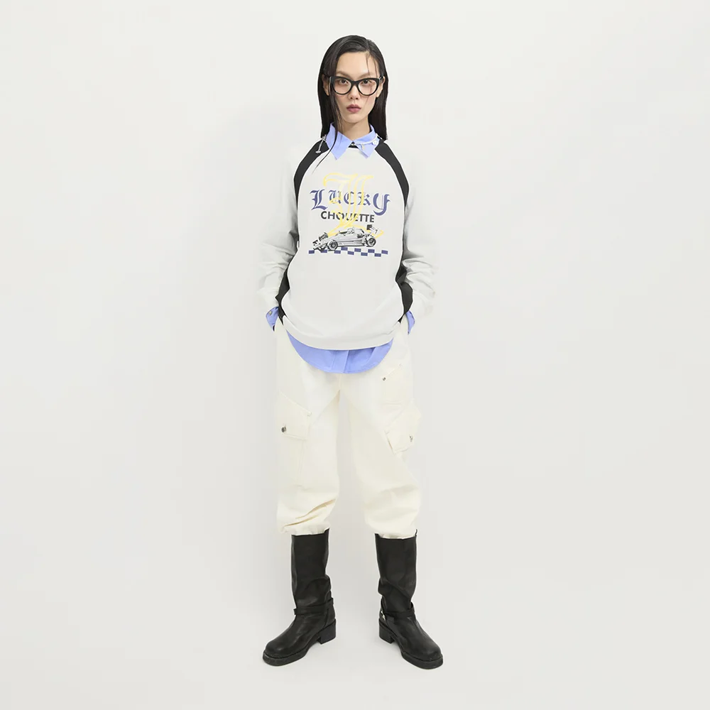 Out Pocket Jogger Denim Pants (ivory)_LFPDS25185IVX