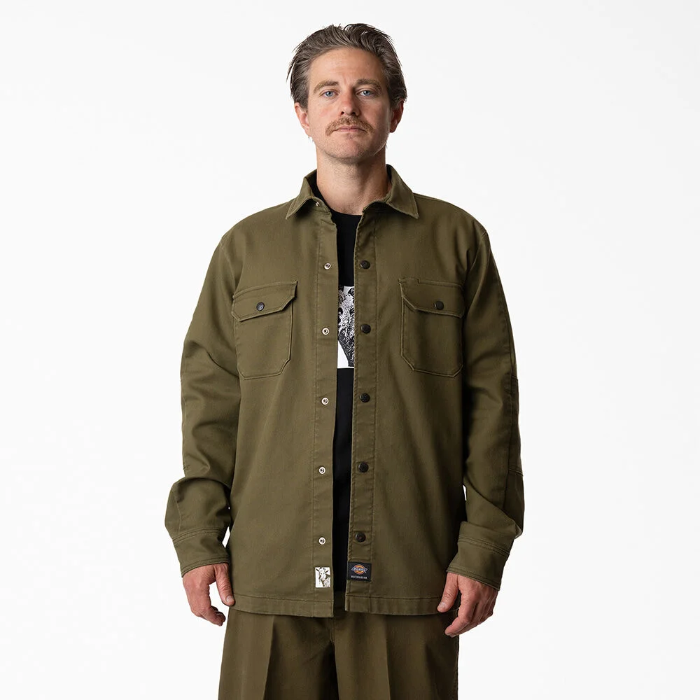 Mike Anderson FLEX 帆布 外套 Dark Olive
