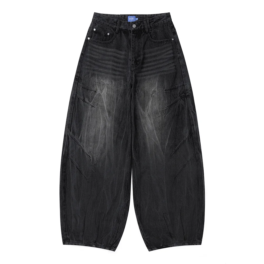 Balloon Wide Jeans DCPT055CRBlack