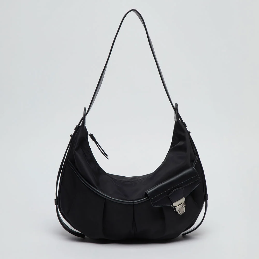 Lock pocket bag(Nylon black)