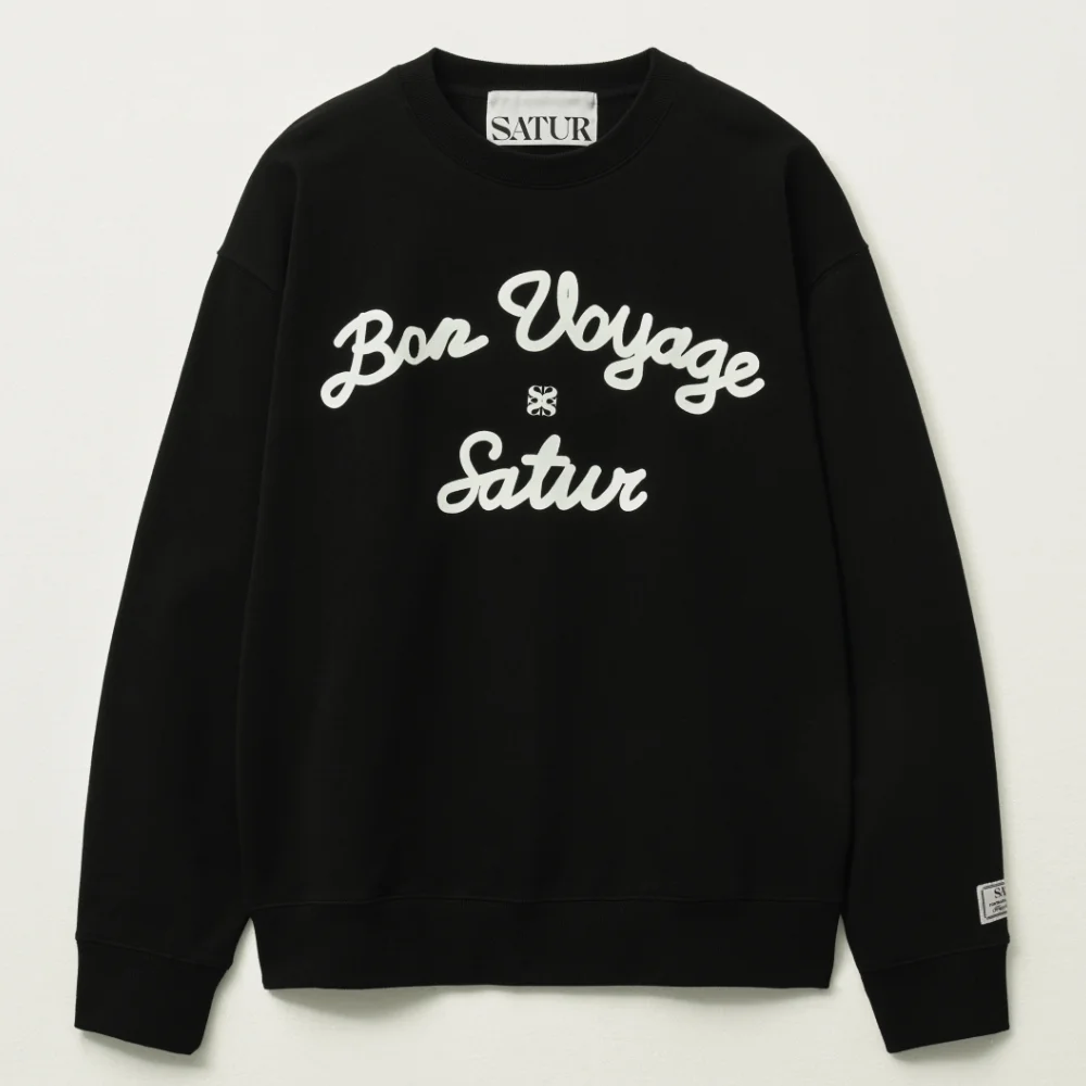 Bon Voyage 衛衣 黑色