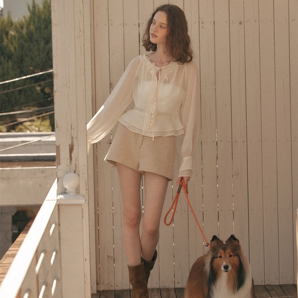 Cacao Wool Shorts_3color