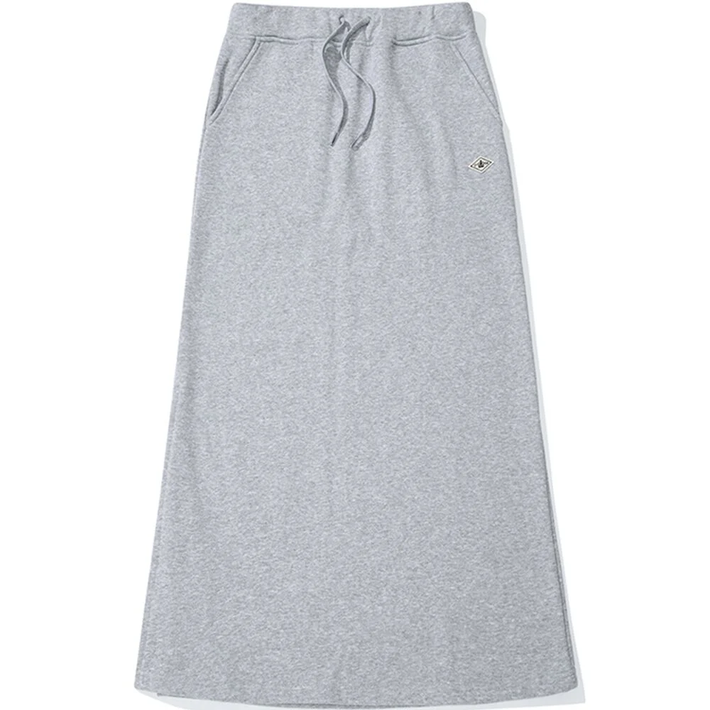1754 CROWN FLEECE LONG SKIRT M灰色