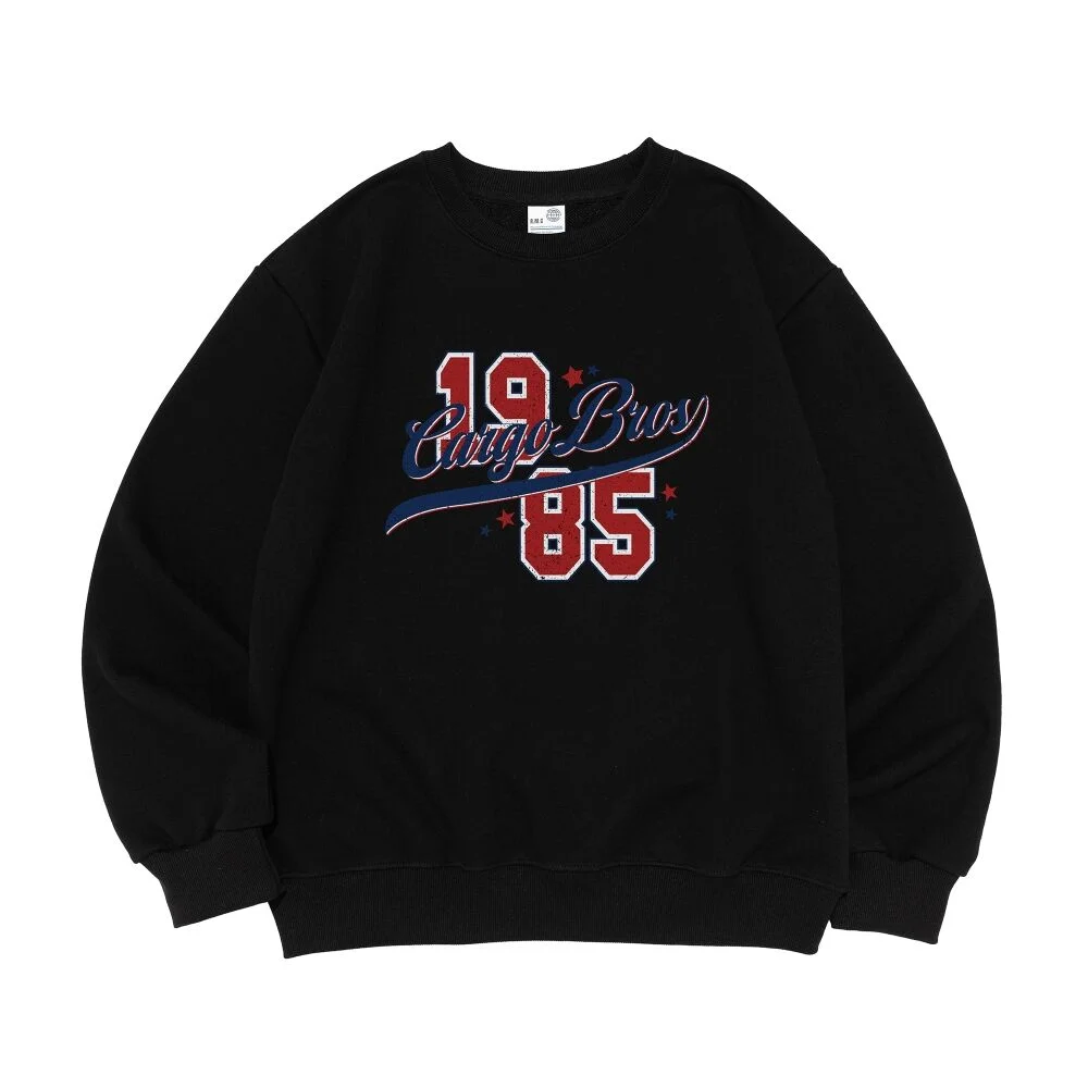 BROS 1985 NUMBERING SWEATSHIRT (BLACK)